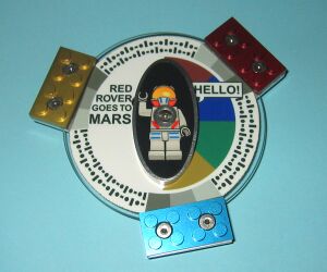 Cipher attached to the Spirit planetary hover, that was sent to Mars back in 2004.