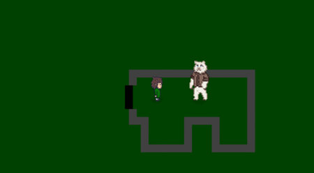 Seto talking (first build of Heartbound)